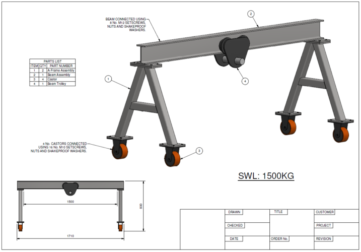 Manufacturing Drawings